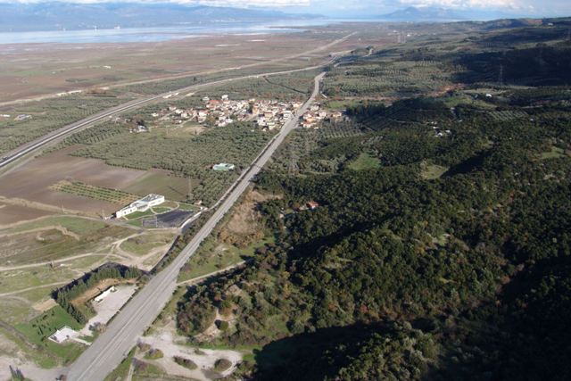 Thermopylae - Present historic site and village